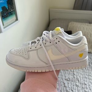 Nike Women's Dunk Low White / Sail - Opti Yellow